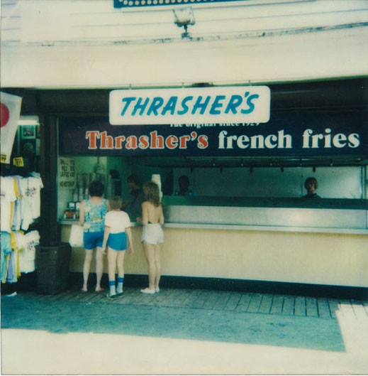 Thrasher's storefront over 20 years ago
