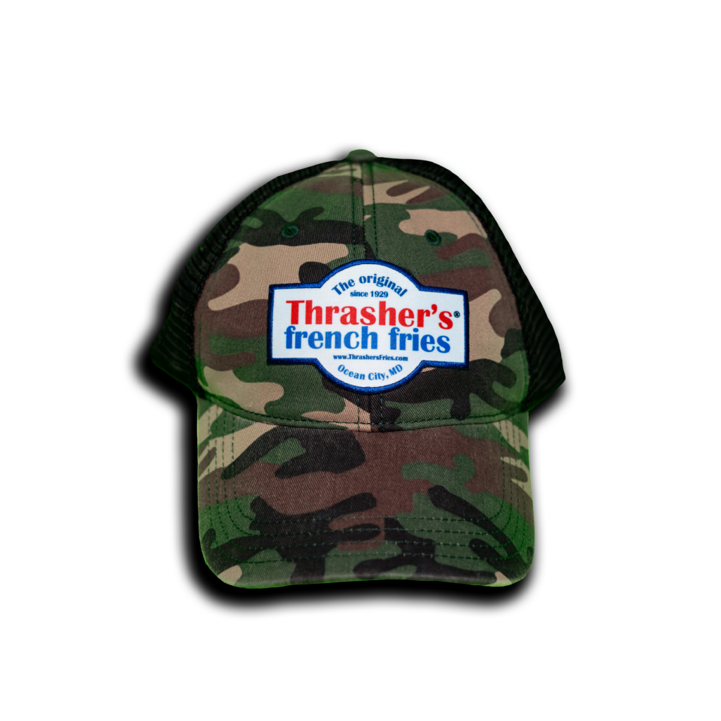 Camo Trucker Hat - Thrasher's® French Fries