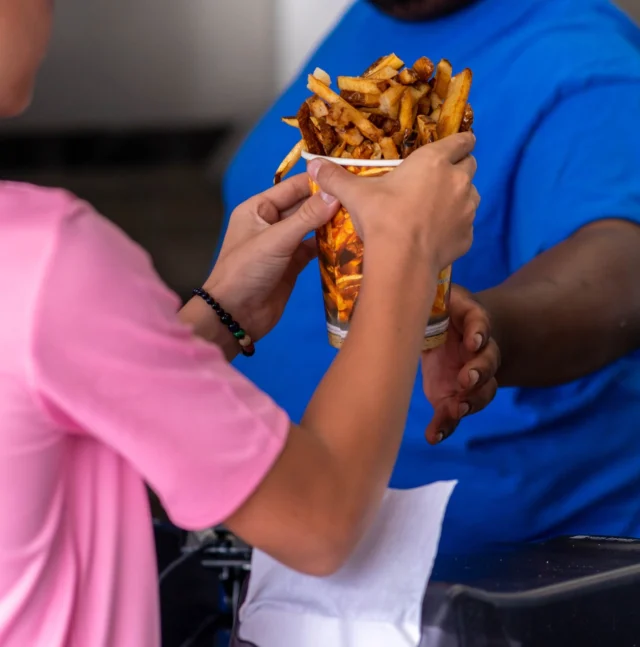 Ocean City’s most iconic duo: you and Thrasher's Fries! 💯🍟 #ThrashersFries