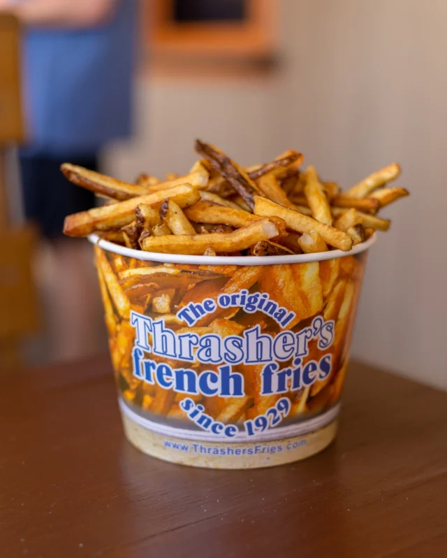 Seagulls eyeing your cup? Can’t blame ‘em, perfection attracts a crowd! 🍟